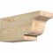 Ekena Millwork Newport Rough Sawn Rafter Tail, Douglas Fir, 6"W x 8"H x 18"L RFT06X08X18NEW00RDF - alternate 1